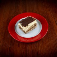 Tiramisu, GoGo Pizza, Desserts, Italian coffee dessert, mascarpone cream dessert, espresso soaked cake, gourmet tiramisu slice, layered Italian dessert, best tiramisu near me, cocoa dusted dessert, creamy coffee cake, authentic tiramisu recipe